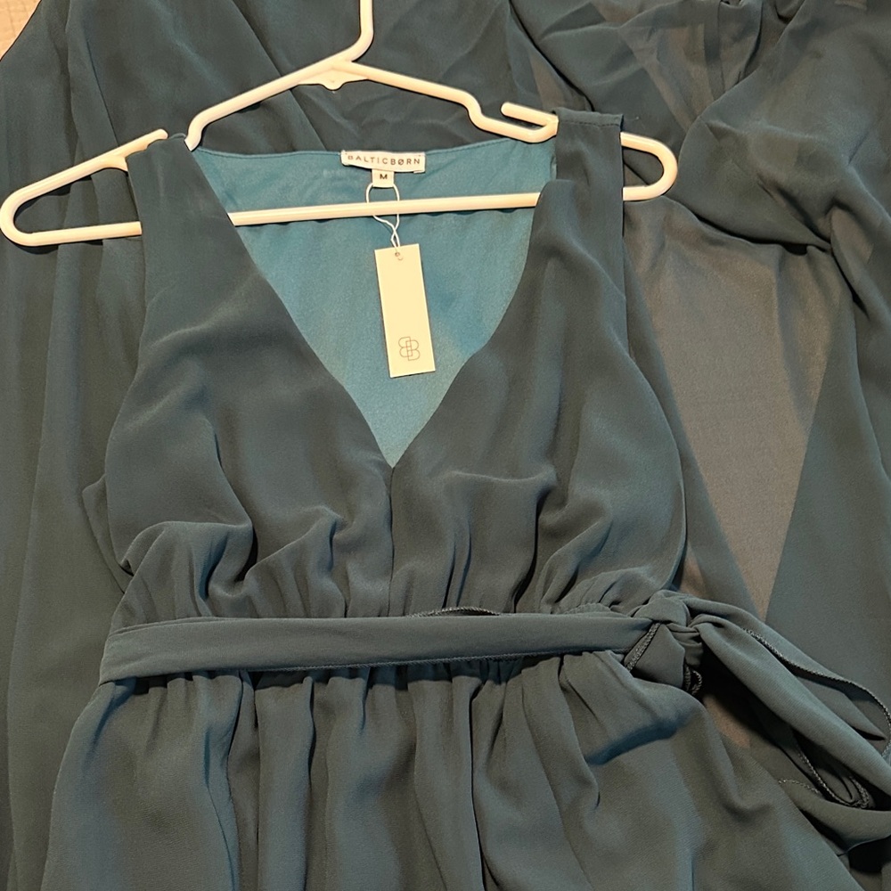Baltic Born Deep Teal Sleeveless Dress - Picture 2 of 4